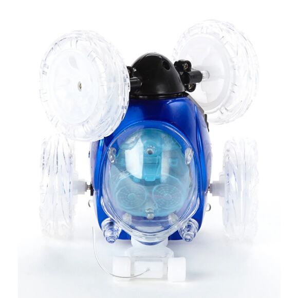 Remote Control Stunt Car with LED Lights - 360 Degree Rotating RC Car - Picture 3 of 7